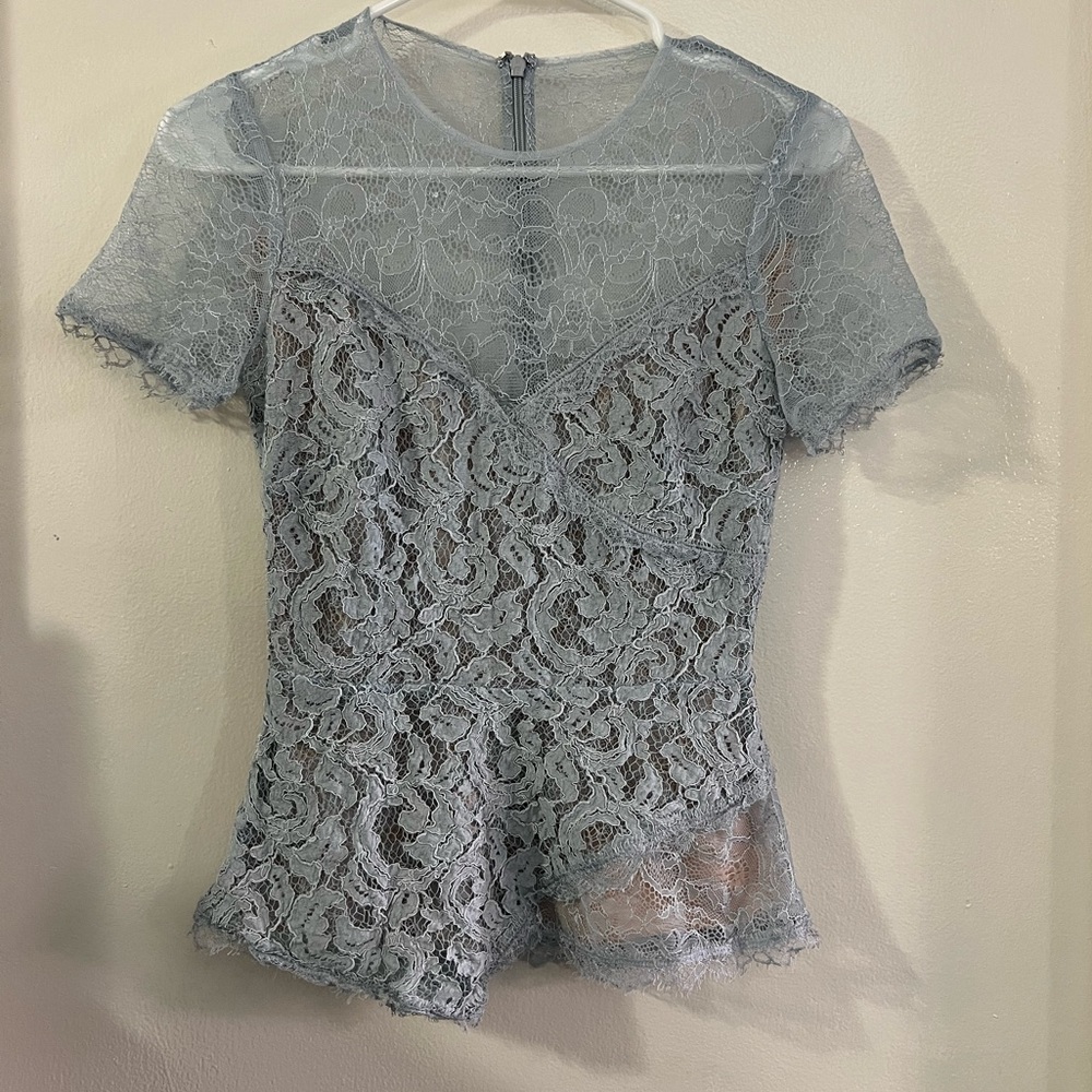BCBGMaxAzria PEPLUM TOP